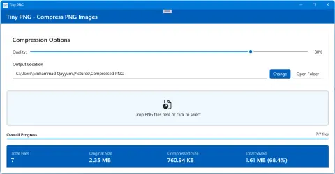 Compression progress