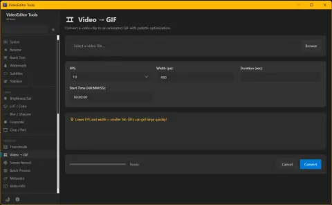 Video to Gif