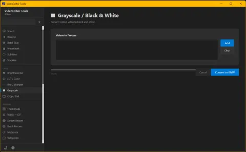 Grayscale Video
